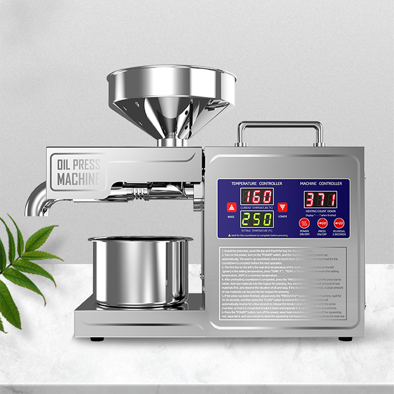All Stainless Steel Small Electric Oil Press