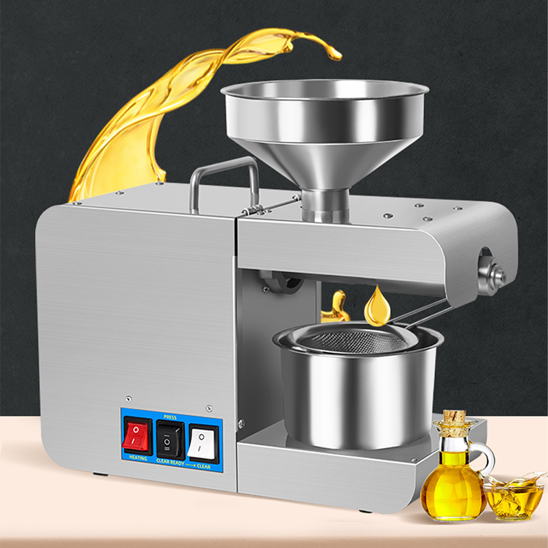 All Stainless Steel Electric Oil Press