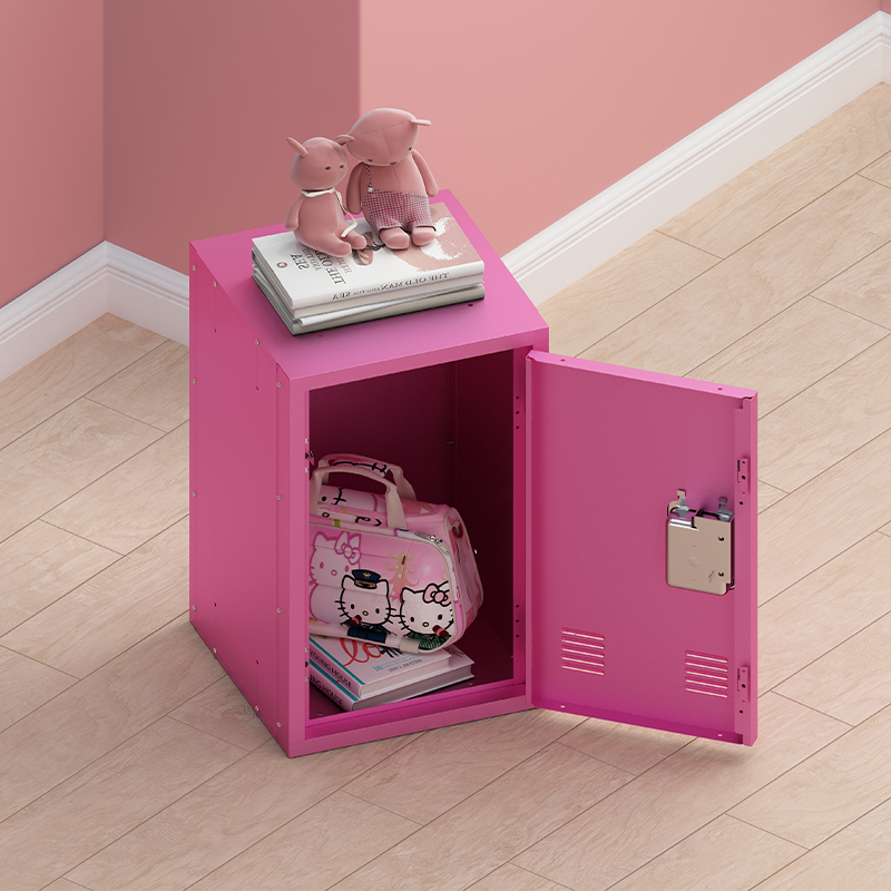Small Metal Locker Storage Cabinet With 1 Doors