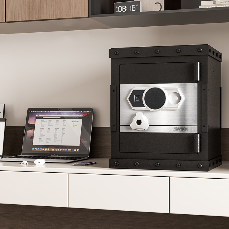 Three-lock Large Steel Digital Safe Equipped With A Digital Lock