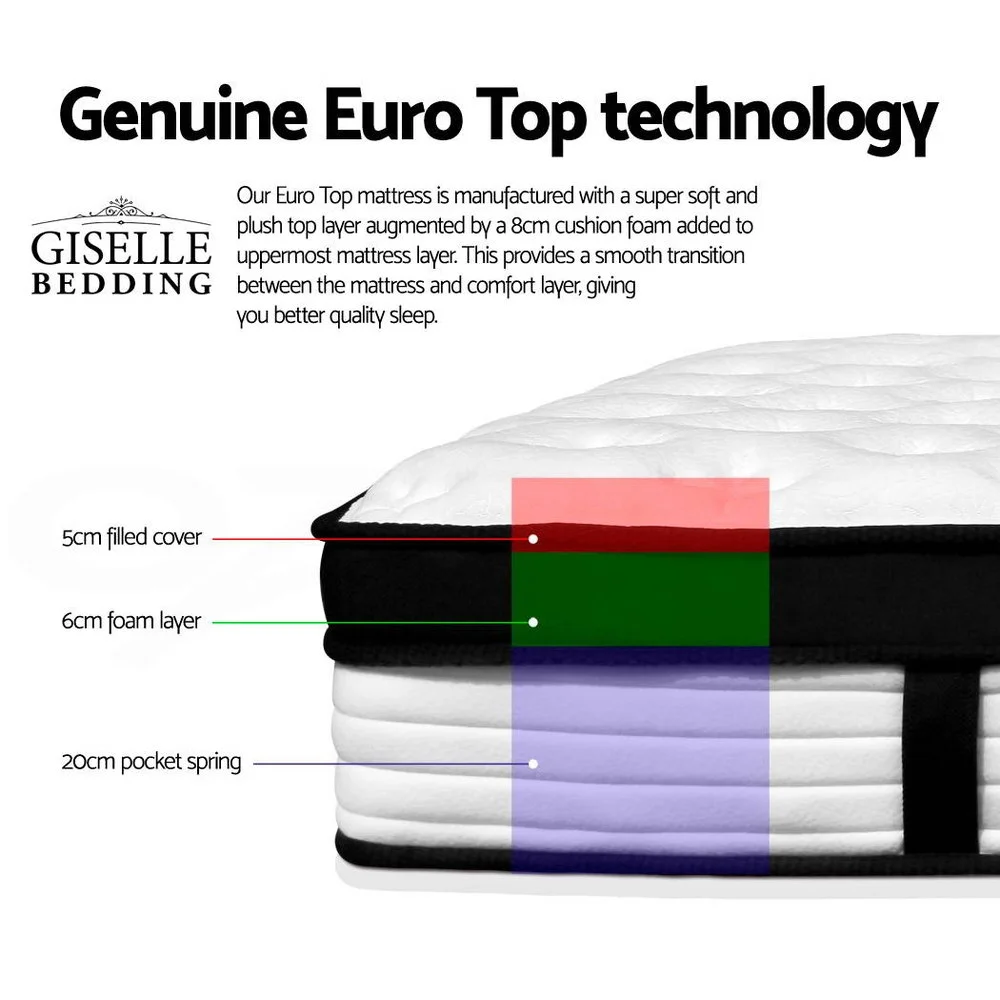 giselle-bedding-31cm-mattress-euro-top-king-for-homes-that-work-for-you