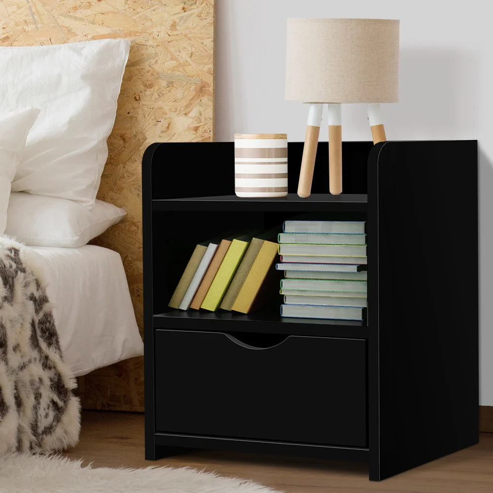 artiss-bedside-table-1-drawer-with-shelf-fara-black-a-small-piece-that-makes-a-big-impact