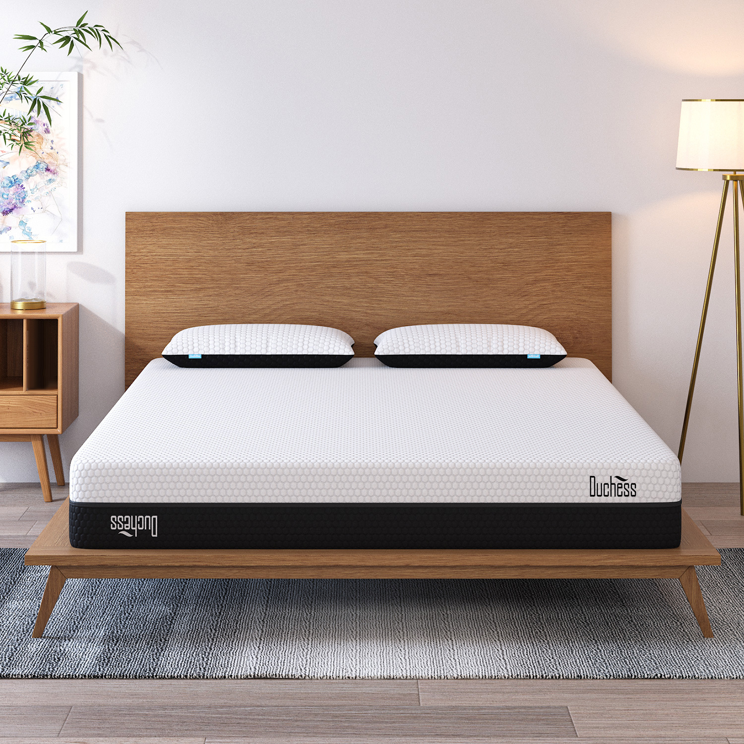 Duchess Mattress Queen Double Single Bed Mattresses Gel Memory Foam No Spring