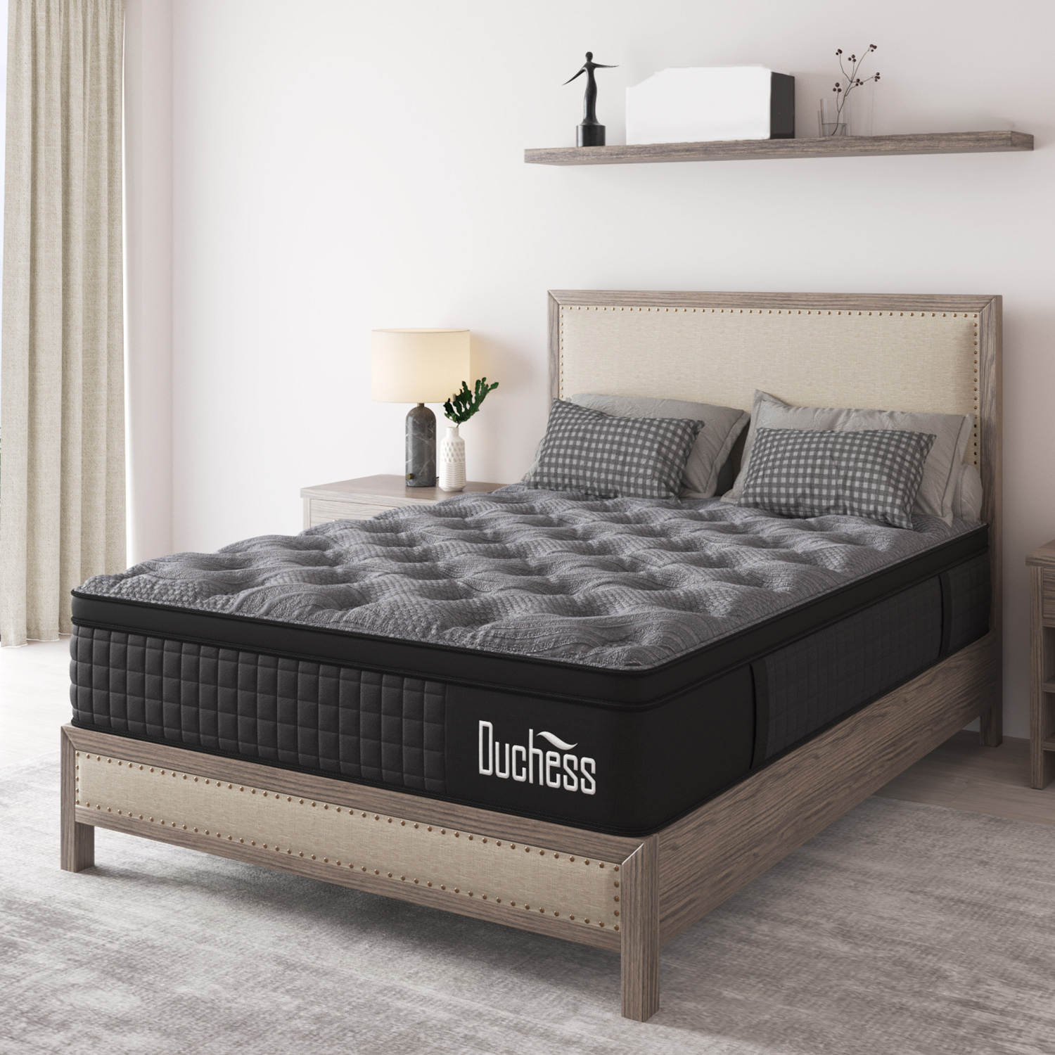 Duchess Mattress King Size COOL GEL Memory Foam Pocket Spring 27cm