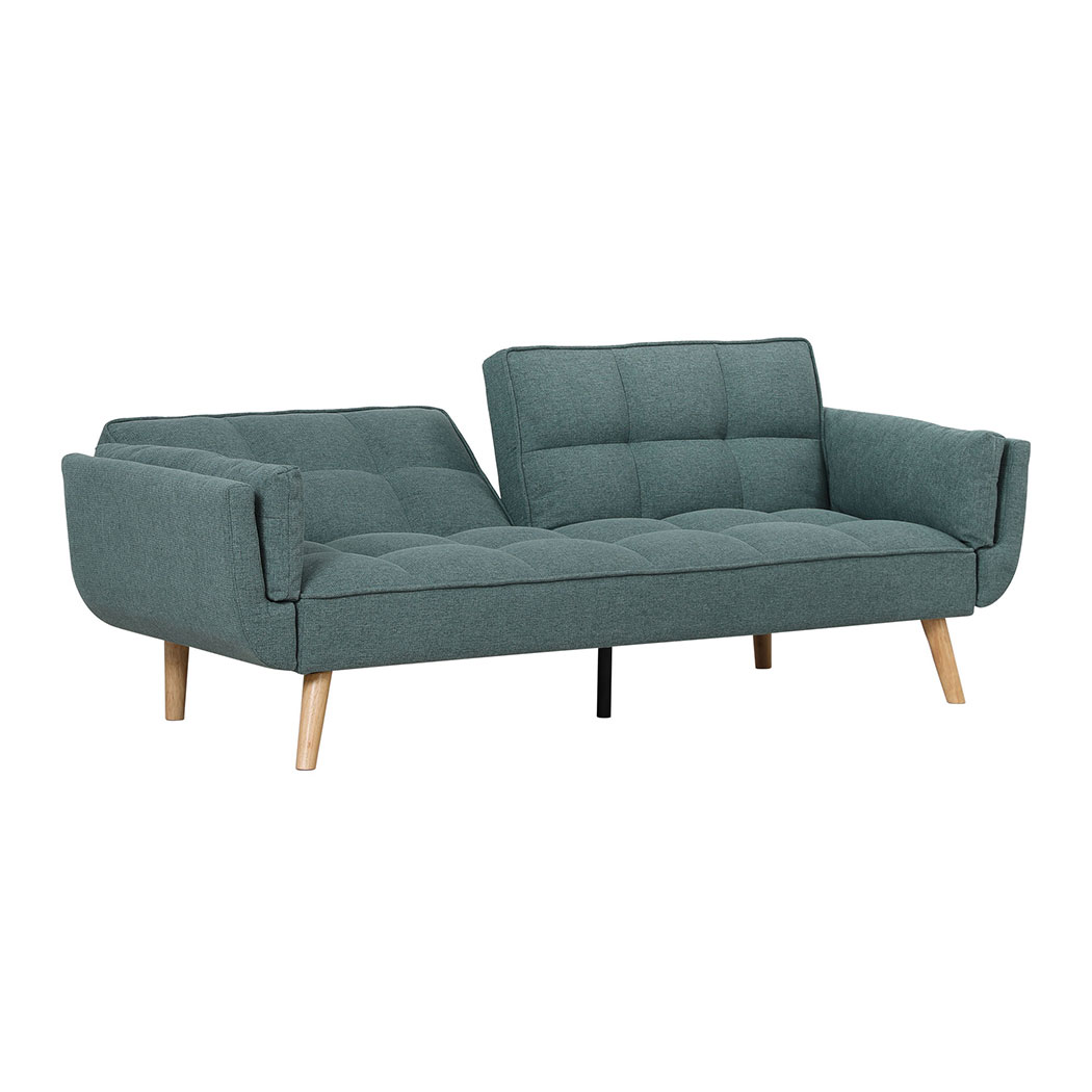 Familand 3 Seater Convertible Sofa Bed Loveseat Recliner Lounge Adjustable Back