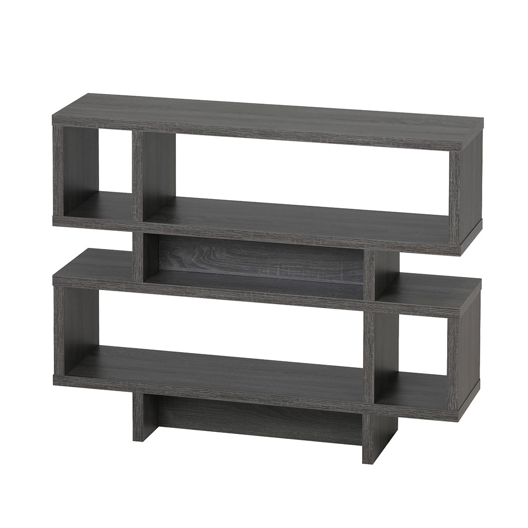 Familand 111cm Wooden Console Hallway Table with 4-teirs Ample Storage Shelves- Entryway Tables