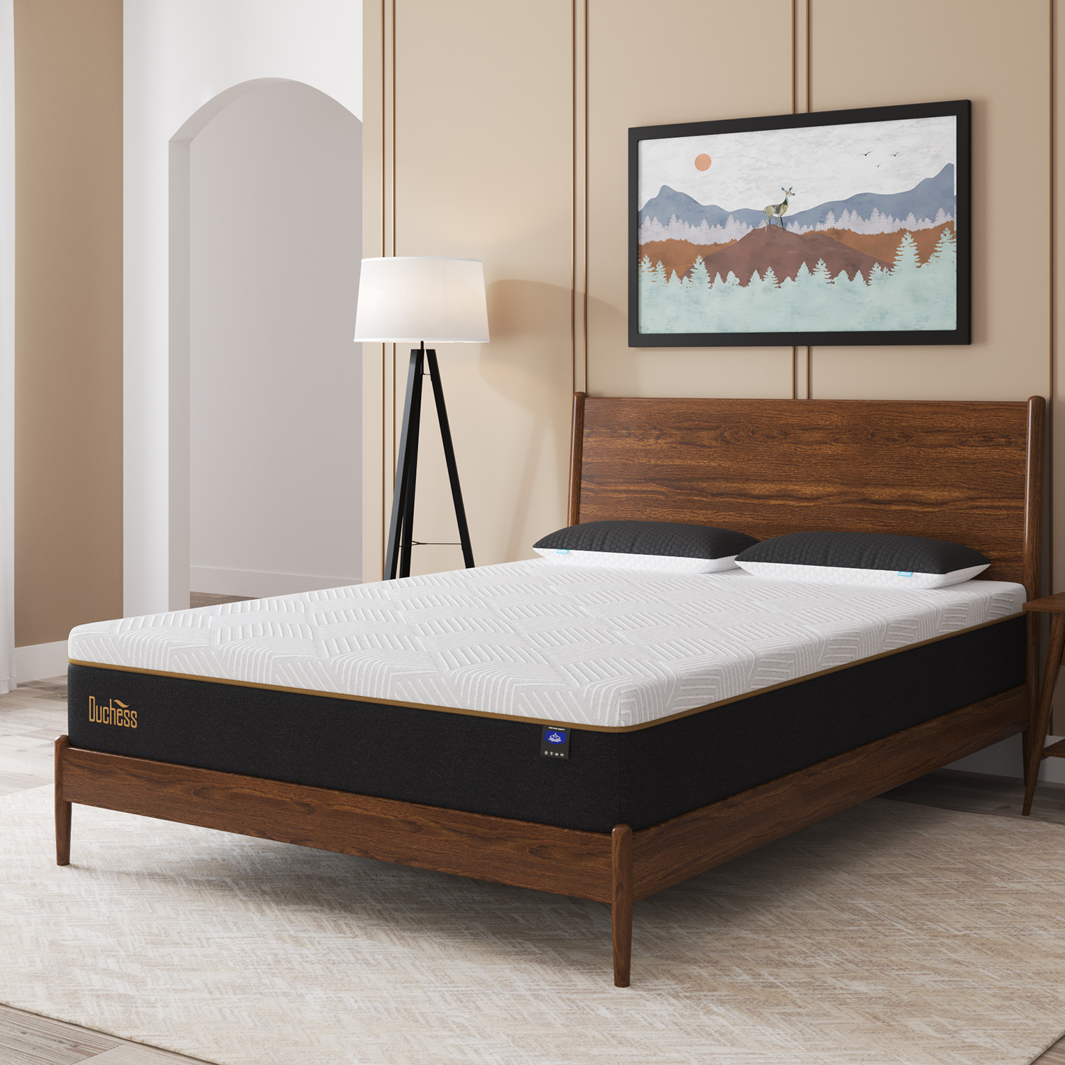 Duchess Mattress Queen Double King Single Bed Mattresses Memory Foam No Spring