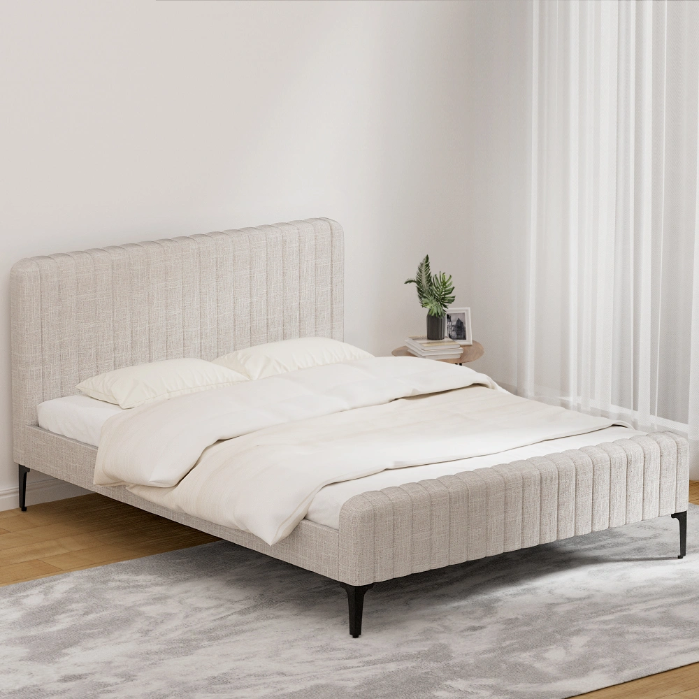 queen-size-upholstered-bed-frame-beige-linen-look-with-wooden-base