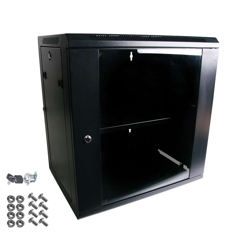 9RU Cabinet Server Network Comms Data Rack LAN 19" Wall Mount 450mm Deep