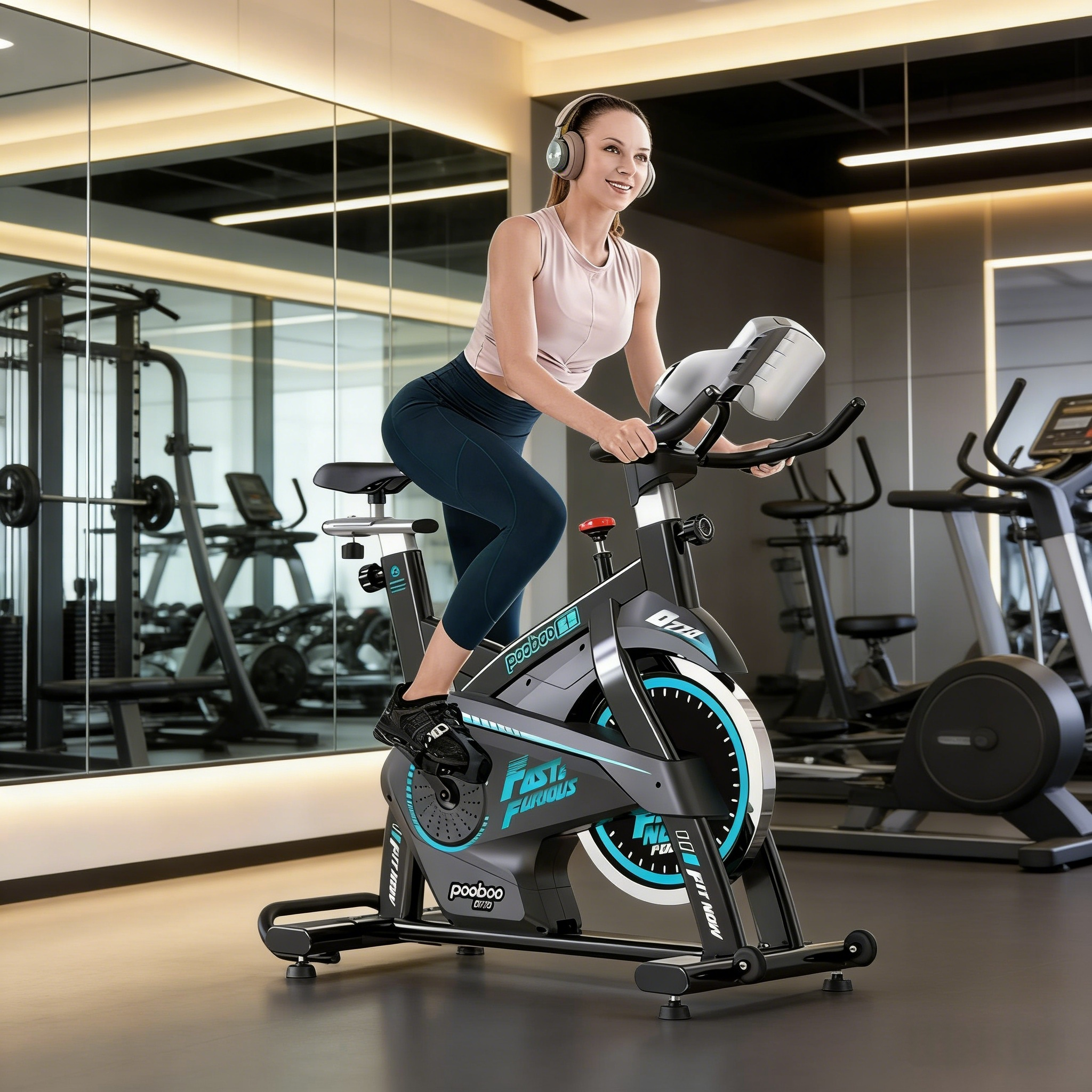 Spinning bikes, ultra-quiet exercise bikes, indoor exercise bicycles