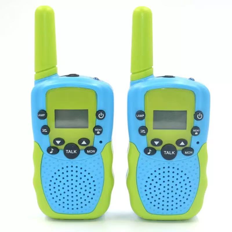 Kids Walkie Talkies 2 Pack - 3KM Long Range Mini Wireless Two-Way Radi