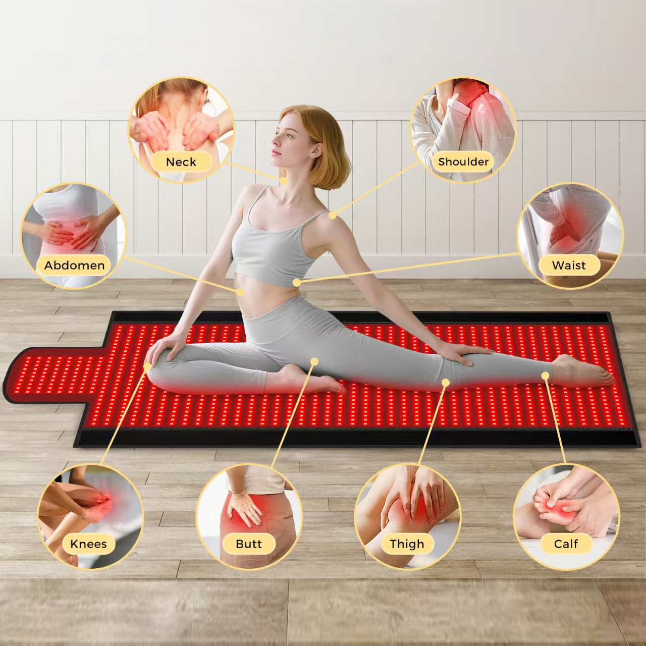 Home warming blanket relieves fatigue far infrared physiotherapy mattr