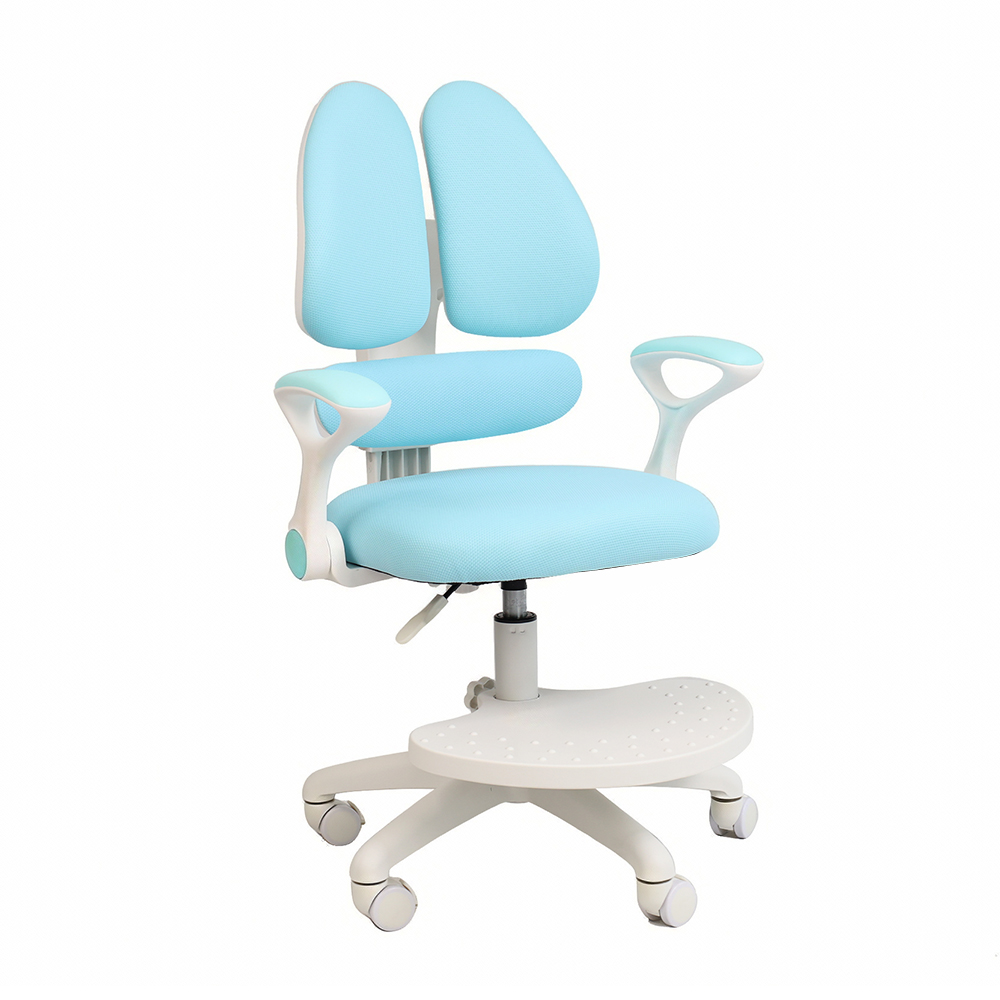 Eeeza Kids Ergonomic Study Chair with Dual-Back Support, SGS Certified