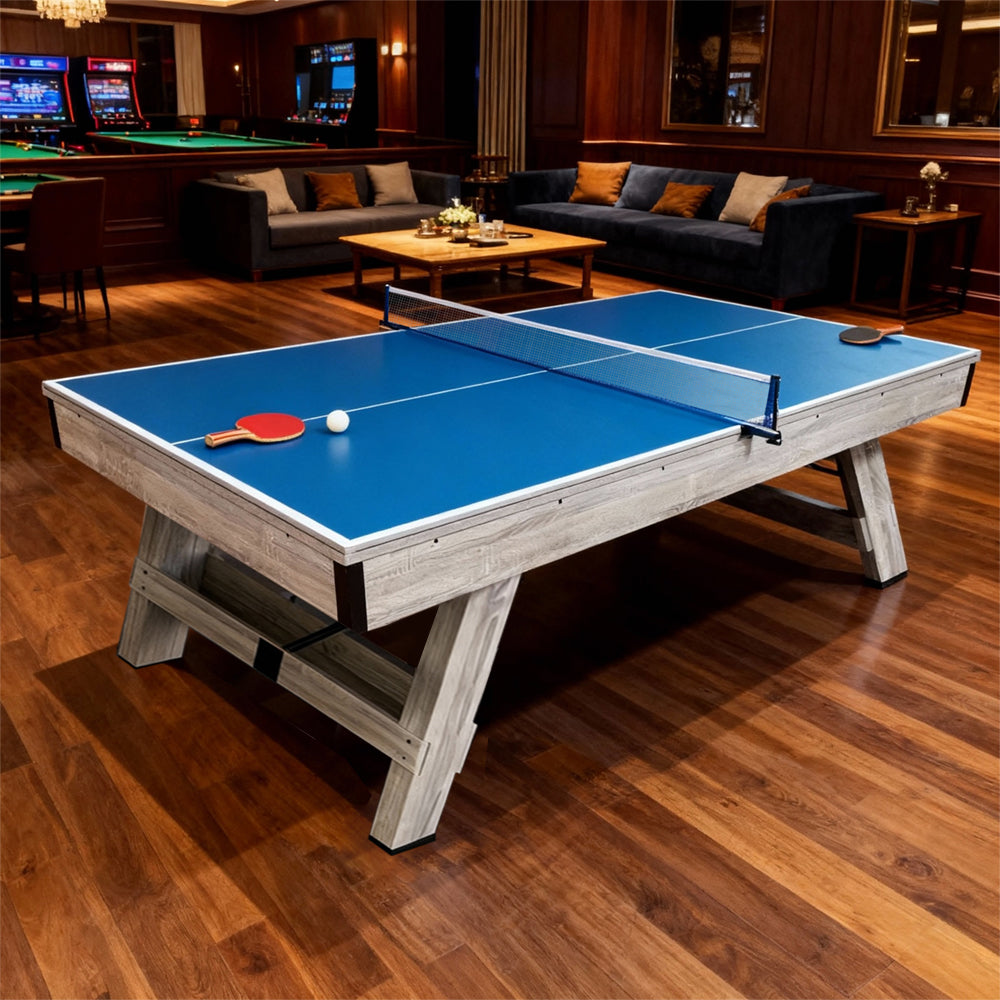 DOBO SPORTS Antique Wood Grain Multi-Purpose Billiard Table
