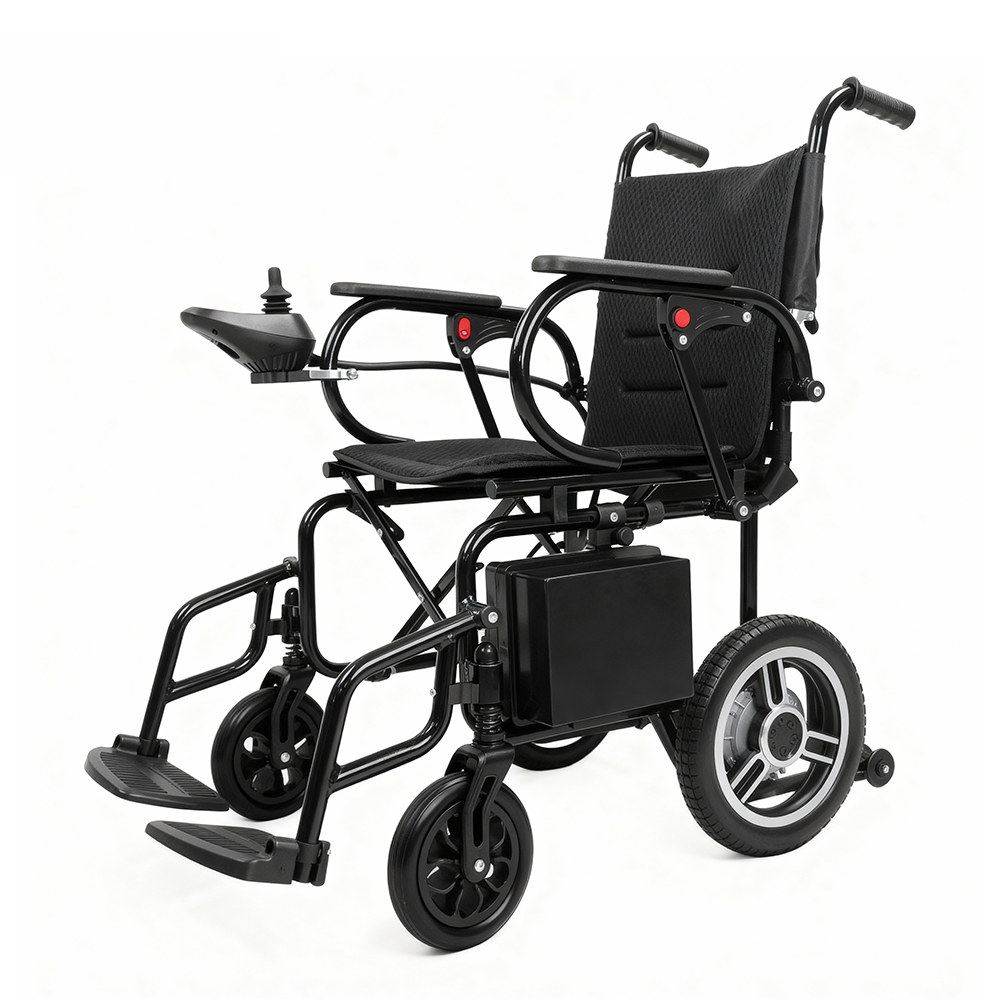 Eeeza N80012 Foldable and Portable Electric Wheelchair, 1–6 km/h