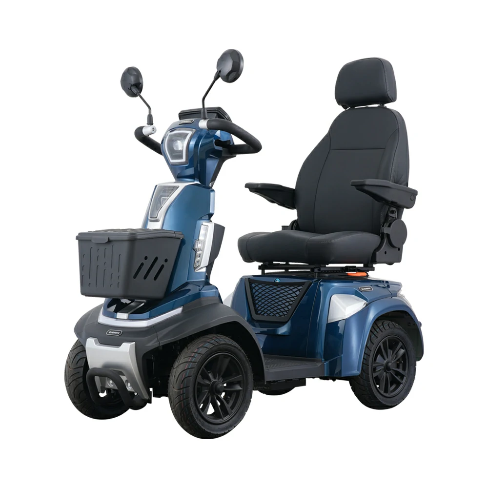 Eeeza SPT3 4-Wheel Electric Mobility Scooter, 500W 48V 12Ah