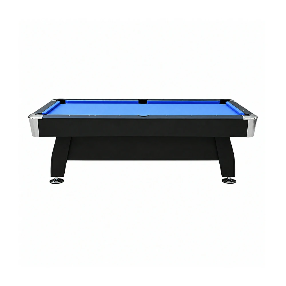 Billiard Table with Accessories, Ball Return, Blue Velvet Cloth, 7Ft