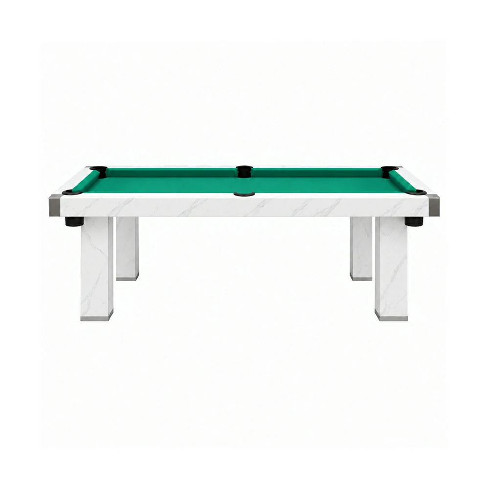 Eeeza Billiard Pool Table for Outdoor, Marble, Weatherproof