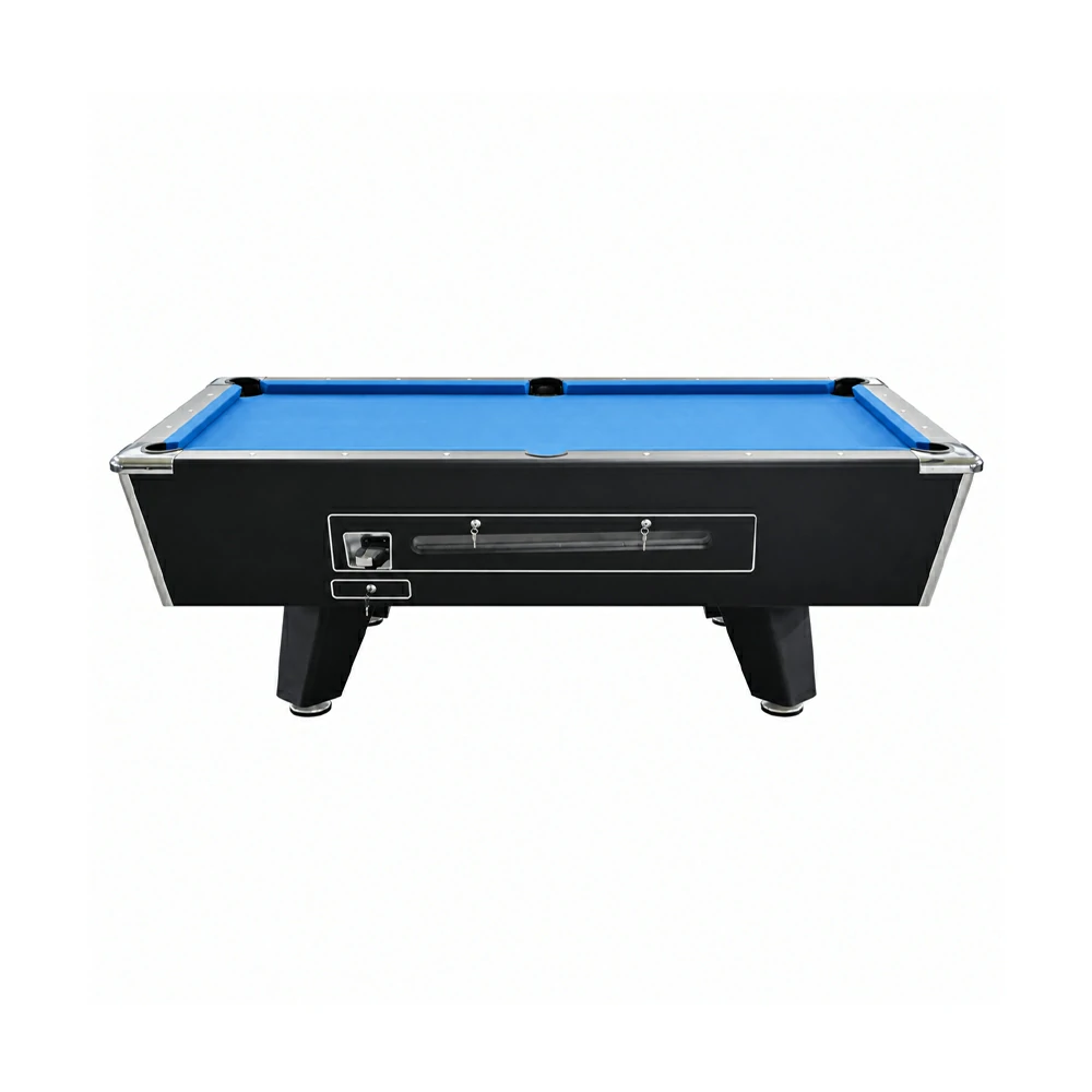 Coin-Operated Billiard Table, Complete with All Accessories, 7FT