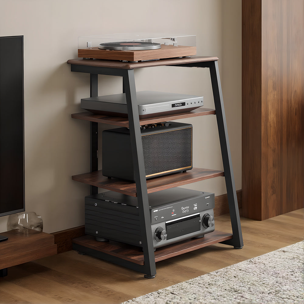 FITUEYES Modern Style 4-Tier Spatial Audio Rack